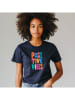 WOOOP Shirt in Dunkelblau