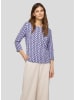 Rabe Longsleeve in Flieder/ Dunkelblau