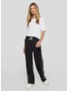 Rabe Hose in Schwarz