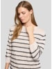 Rabe Pullover in Creme/ Schwarz