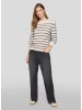 Rabe Pullover in Creme/ Schwarz