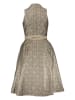 Almsach Dirndl in Beige/ Grau