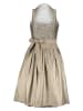 Almsach Dirndl in Beige/ Grau