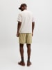 Jack & Jones Bermudy sztruksowe "Bill" w kolorze oliwkowym