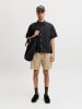 Jack & Jones Bermudy sztruksowe "Bill" w kolorze beżowym