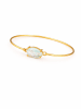 Pierres delicates Vergulde armband met edelsteen