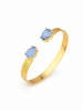 Pierres delicates Vergulde armband met edelstenen