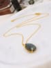 Pierres delicates Vergulde ketting met hanger - (L)45 cm