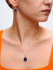 Pierres delicates 2tlg. Vergold. Schmuckset mit Edelsteinen