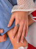 Pierres delicates Vergulde ring met edelsteen