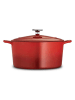Tramontina Braadslede ''Bestow'' rood - 6,2 l