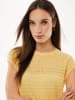 Mexx Strickbluse in Gelb