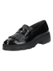 Paul Green Leder-Mokassins in Schwarz