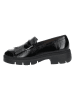 Paul Green Leren mocassins zwart