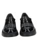 Paul Green Leren mocassins zwart