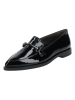 Paul Green Leren mocassins zwart