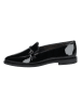 Paul Green Leren mocassins zwart