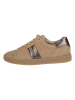 Paul Green Leder-Sneakers in Hellbraun