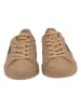 Paul Green Leder-Sneakers in Hellbraun