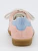 Paul Green Leder-Sneakers in Rosa/ Hellblau