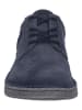 Josef Seibel Leder-Schnürschuhe in Dunkelblau