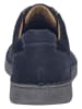 Josef Seibel Leder-Schnürschuhe in Dunkelblau