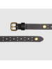 Levi's Leder-Gürtel in Schwarz