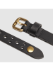 Levi's Leder-Gürtel in Schwarz