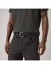 Levi's Skórzany pasek w kolorze czarnym