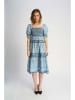 Marks & Spencer Jurk blauw/wit