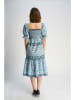 Marks & Spencer Jurk blauw/wit