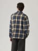 Levi's Flanellen blouse - regular fit - donkerblauw/oranje