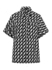 More & More Bluse in Schwarz/ Weiß