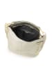 Mia Tomazzi Leren schoudertas "Belinzaghi" goudkleurig - (B)42 x (H)38 x (D)17 cm