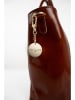 Christian Laurier Leder-Schultertasche "Aurora" in Hellbraun - (B)39 x (H)27 x (T)13 cm