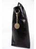 Christian Laurier Leder-Schultertasche "Aurora" in Schwarz - (B)39 x (H)27 x (T)13 cm