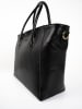 Christian Laurier Leder-Schultertasche "Aurora" in Schwarz - (B)39 x (H)27 x (T)13 cm