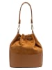 maison héritage PARIS Leren schoudertas "Siesta" lichtbruin - (B)20 x (H)20 x (D)13 cm