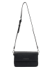 maison héritage PARIS Leder-Schultertasche "Kairo" in Schwarz - (B)24 x (H)13 x (T)8 cm