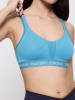 Triumph Biustonosz sportowy "Triaction Energy Lite" w kolorze niebieskim