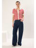 trendyol Vest rood/crème