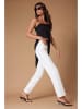 trendyol Spijkerbroek - straight fit - wit