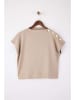 trendyol Bluse in Beige