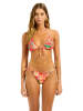Seafolly Biustonosz bikini w kolorze czerwonym