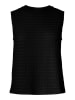 Pieces Top in Schwarz
