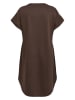ONLY Carmakoma Kleid in Braun