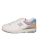 New Balance Leder-Sneakers "550" in Weiß/ Bunt