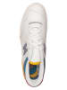 New Balance Skórzane sneakersy "550" w kolorze białym ze wzorem