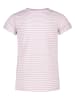 Salt and Pepper  Shirt in Creme/ Rosa
