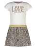 Salt and Pepper Jurk wit/beige